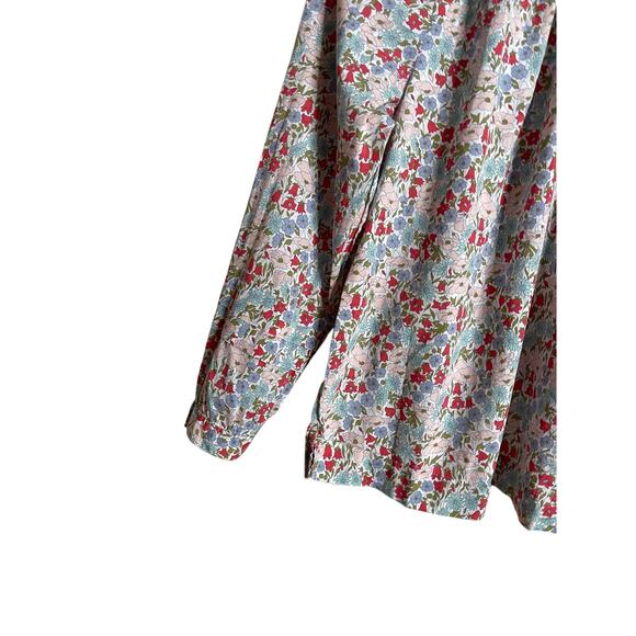 J.Crew  Liberty Fabrics Floral Cotton Blouse Top in Edenham Print  Womans 6 - Picture 5 of 11